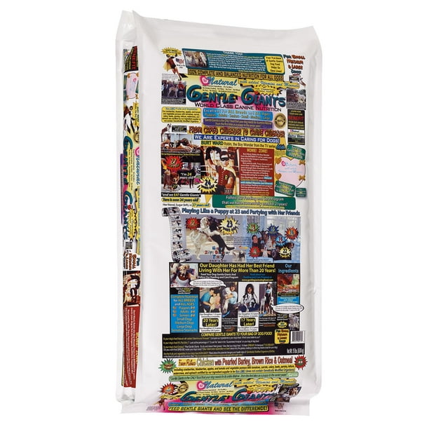 Gentle Giants Chicken World Class Dog Food, Only 9 Crude Fat, Complete