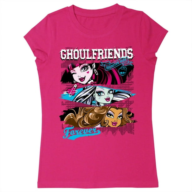 T-shirt à manches courtes pour filles de Monster High