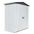 thumbnail image 2 of Spacemaker Patio Shed, 6x3, Flute Grey and Anthracite, 2 of 8