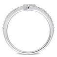 thumbnail image 3 of Miabella Diamond Accent Sterling Silver Heart Promise Ring, 3 of 5