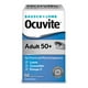 Bausch + Lomb Ocuvite Vitamines Oculaire Adulte 50+, paq. de 50 gélules Supplément minéral et vitaminique pour les yeux. Antioxydant pour le maintien de la santé des yeux. – image 1 sur 1