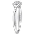 thumbnail image 2 of Miabella Diamond Accent Sterling Silver Infinity Promise Ring, 2 of 5