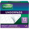 thumbnail image 1 of Protections pour lits contre l’incontinence, absorption nocturne, 1 of 6