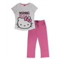 thumbnail image 1 of Hello Kitty Short Sleeves 2 pieces set pyjamas for ladies, 1 of 1