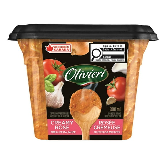 Olivieri Creamy Rosé Fresh Pasta Sauce