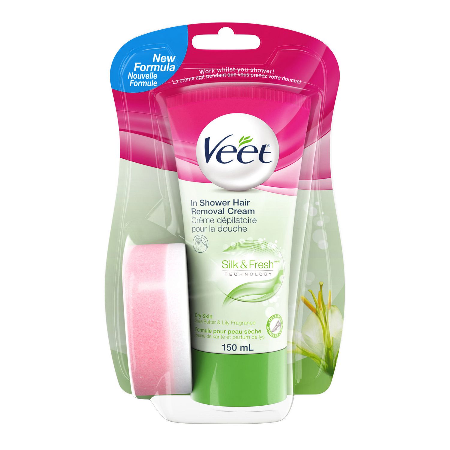Veet® In-Shower Hair Removal Cream - Shea Butter | Walmart ...
