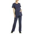 thumbnail image 4 of Scrubstar Women's Maternity Stretch Mock Wrap Scrub Top, 4 of 6