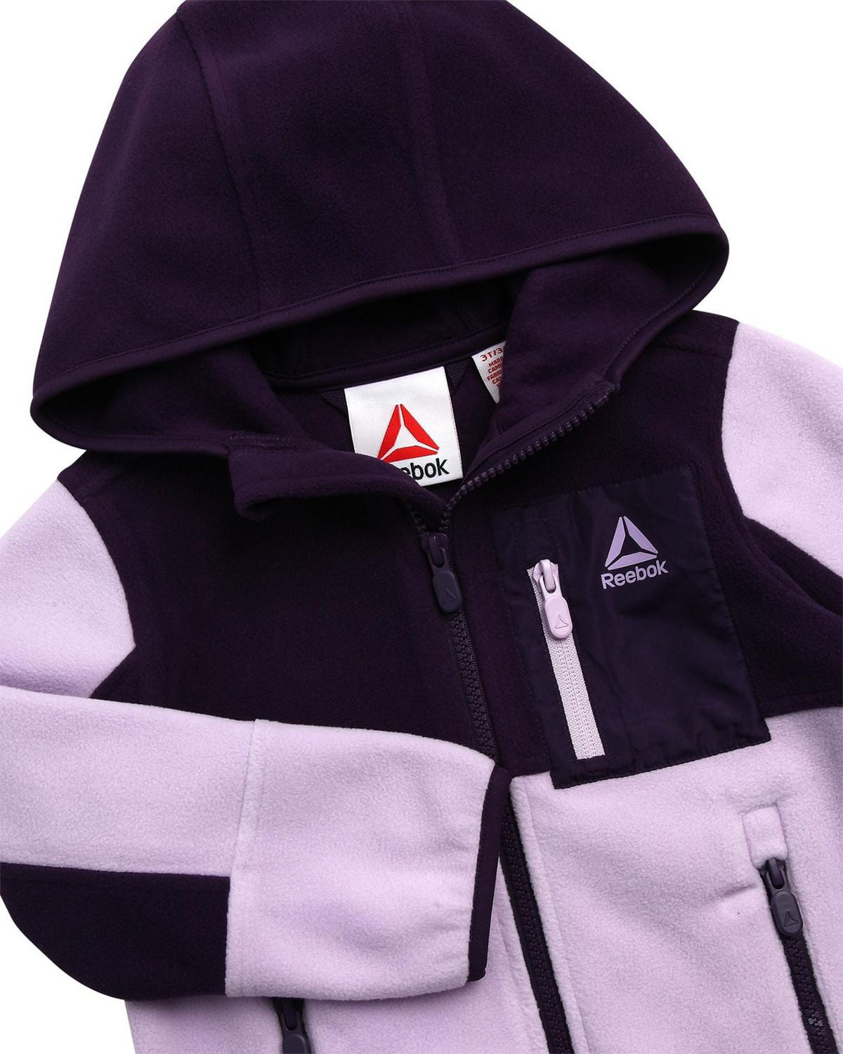 Reebok Lightweight Polar Fleece Jacket with Zippered Chest Pocket, Reebok Polar Fleece Jacket