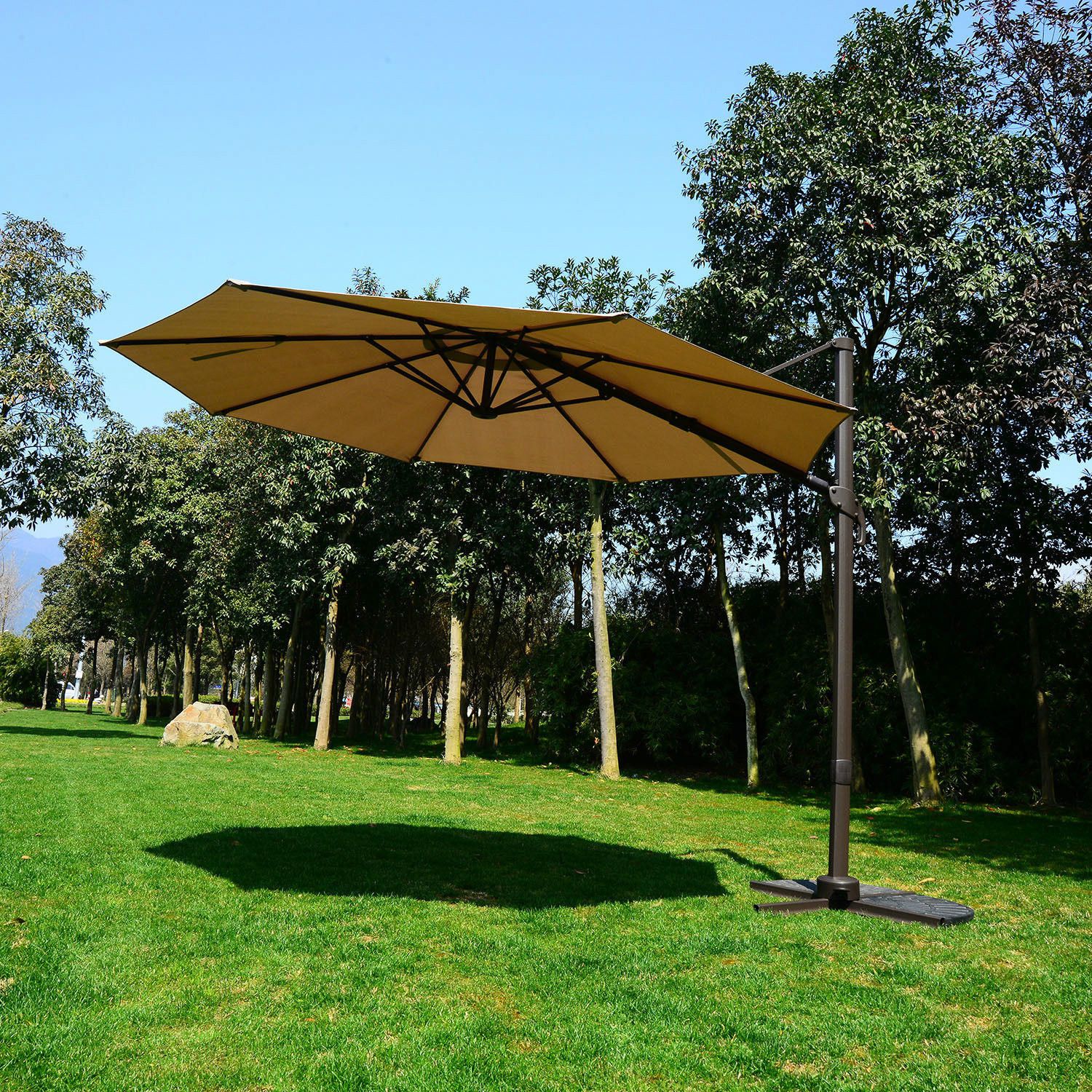 Outsunny 10 Ft Diameter Patio Umbrella Walmart Canada   6000198465645 