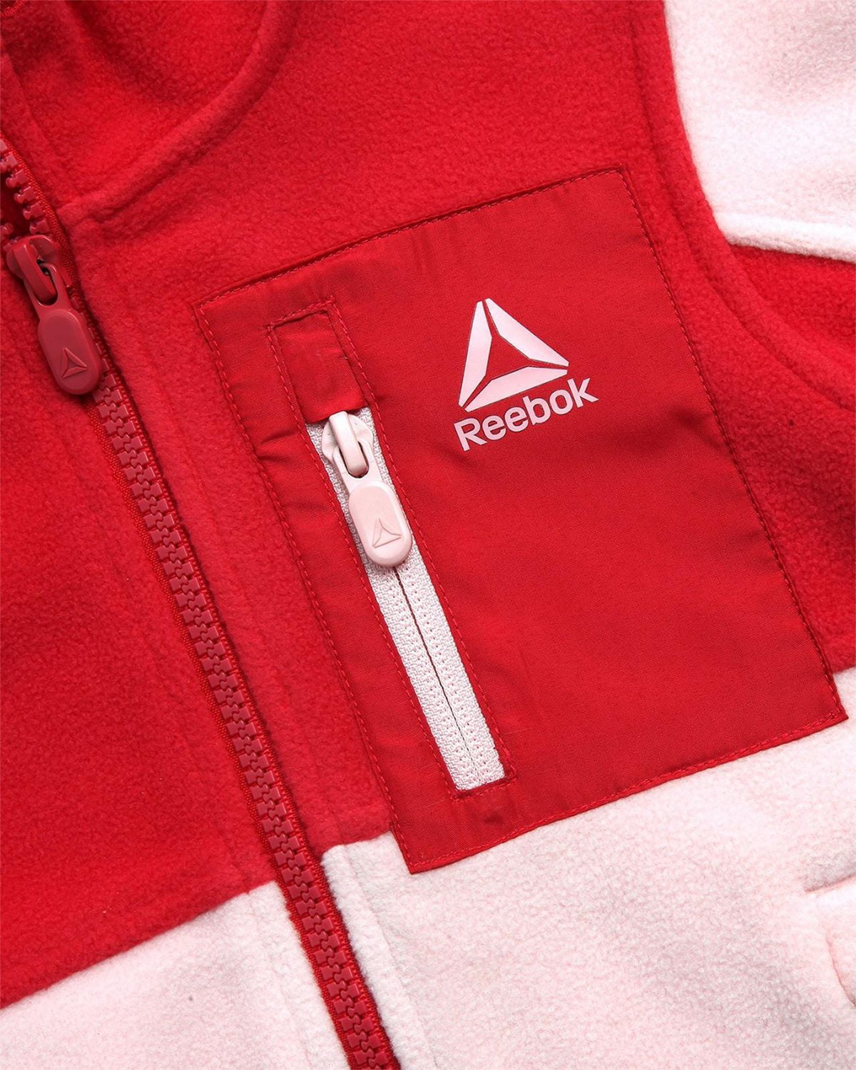 Veste légère en molleton Reebok avec poche poitrine zippée polar
