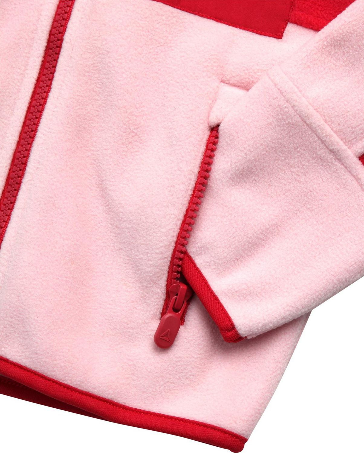 Reebok Lightweight Polar Fleece Jacket with Zippered Chest Pocket,