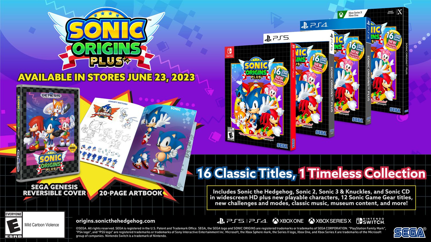 Sonic Origin Plus (NSW), Nintendo Switch - Walmart.ca