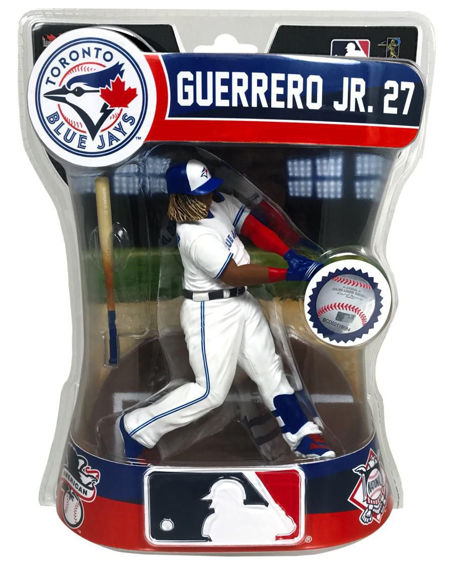 Maccabi Art Vladimir Guerrero Jr. Toronto Blue Jays MLB Sportzies Action Figure, 2.5 Tall