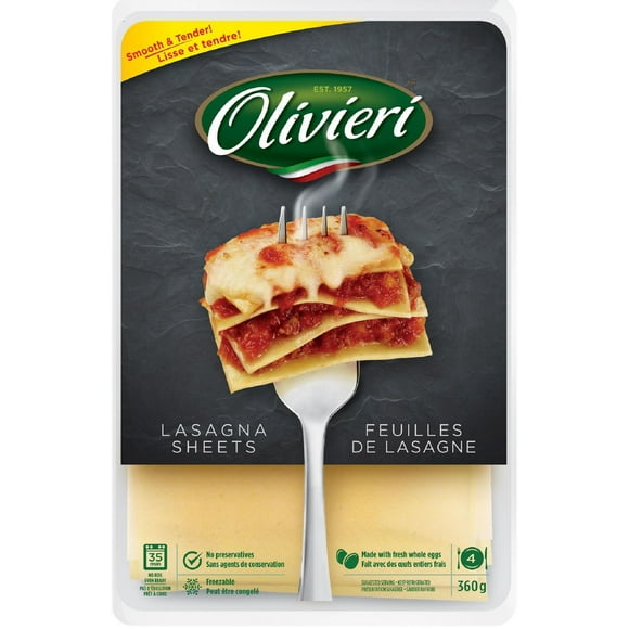 Olivieri Fresh Lasagna Pasta Sheets