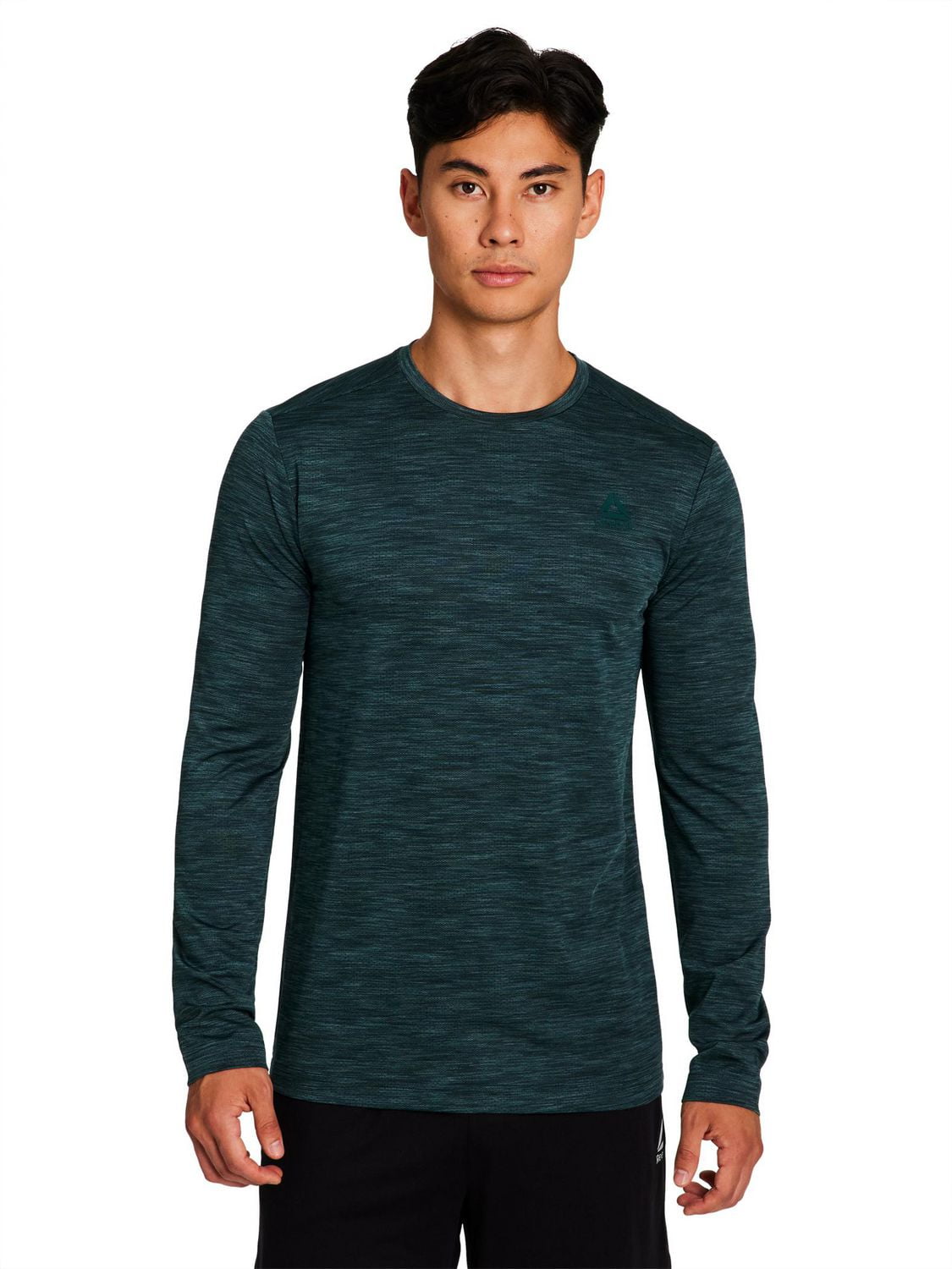 Reebok Chemise à manches longues Stride Performance pour hommes
