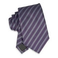 thumbnail image 4 of Cravate tissée à rayures classiques pour homme, Tailored Flex par Haggar, 4 of 5