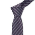 thumbnail image 5 of Cravate tissée à rayures classiques pour homme, Tailored Flex par Haggar, 5 of 5