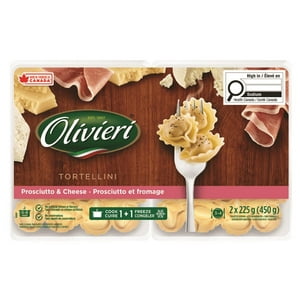 Olivieri Prosciutto with Cheese TortellIni 2x225g
