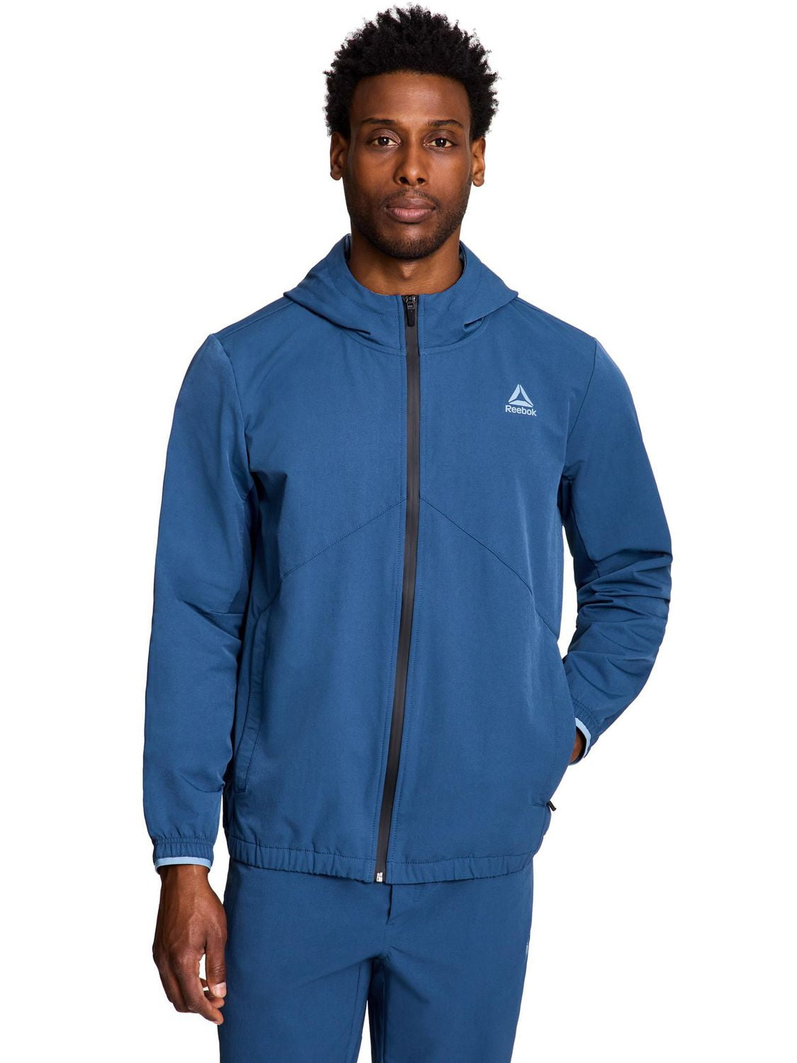 Men's Reebok Ascent Full-Zip Woven Jack, Sizes S-XL
