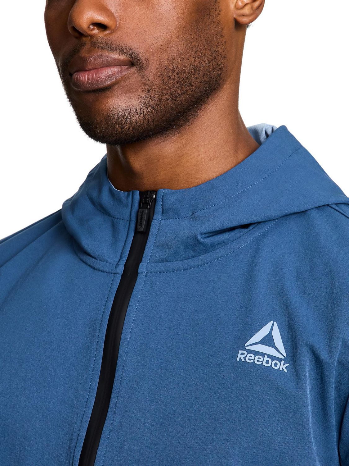 Men's Reebok Ascent Full-Zip Woven Jack, Sizes S-XL