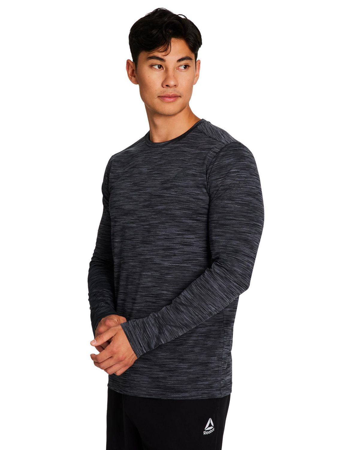 Reebok Men's Stride Performance Long Sleeve Shirt