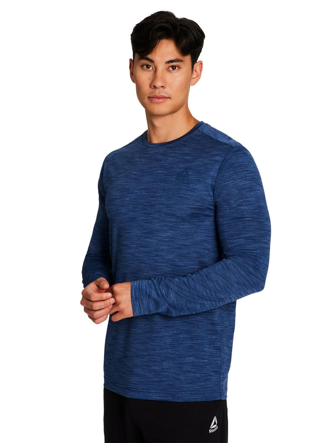 Reebok Chemise à manches longues Stride Performance pour hommes