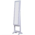 thumbnail image 1 of HOMCOM Mirrored Free Standing Jewelry Cabinet, 1 of 1