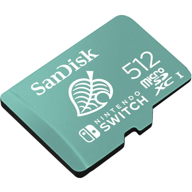Carte SanDiskMD microSDXCMC pour Nintendo SwitchMC de 512 Go 