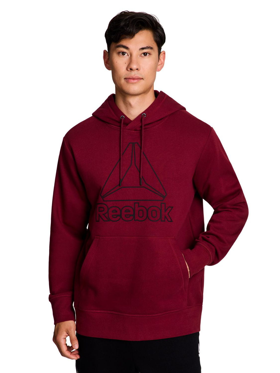 Men's Reebok Delta Fleece Hoodie, Sizes S-XL