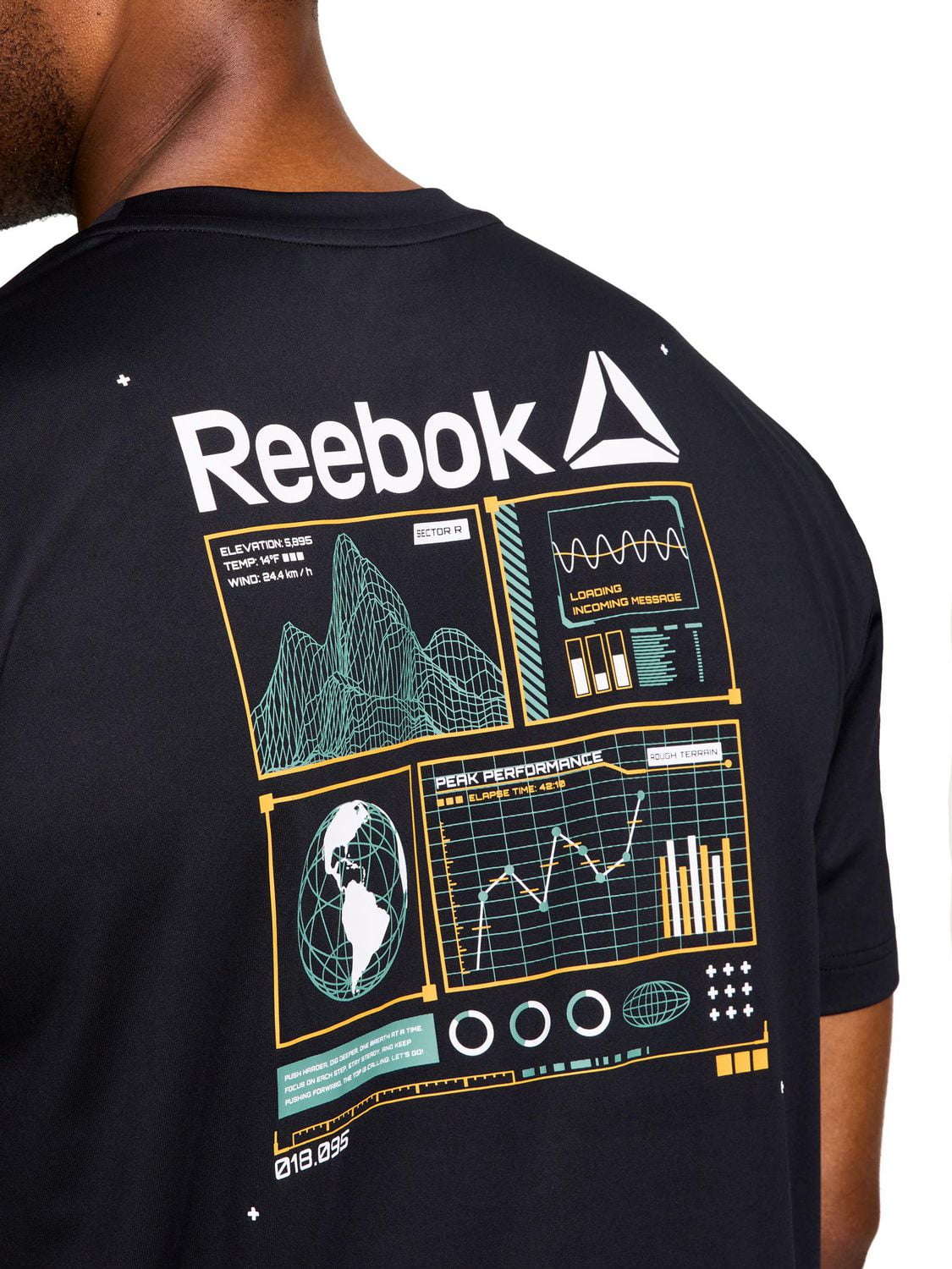 Reebok t-shirt graphique  sector pour homme Tailles S-XL