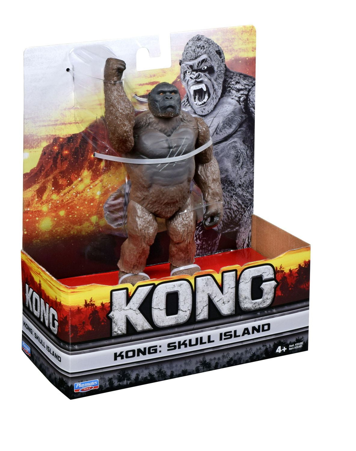 Playmates Kong Classics Kong Skull Island 6.5