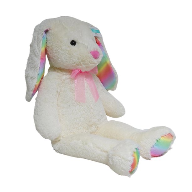 Lapin de Pâques en peluche Lapin Huggable Lapin Figurine Poupée