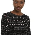 thumbnail image 4 of George Women's Waffle Knit Pajamas 2-Piece Set, 4 of 7