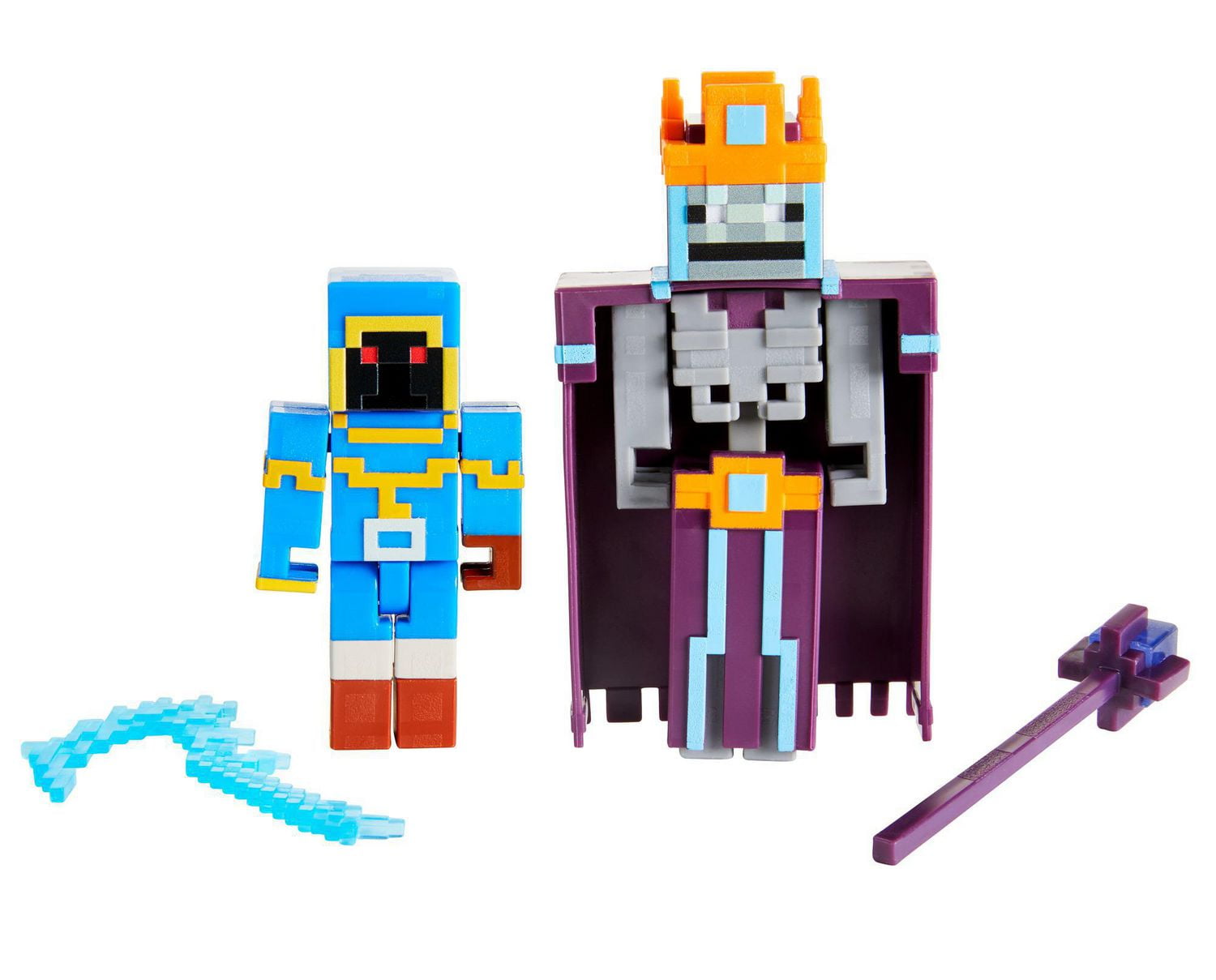 Minecraft Dungeons Arch Illager & Redstone Golem Figures Walmart Canada