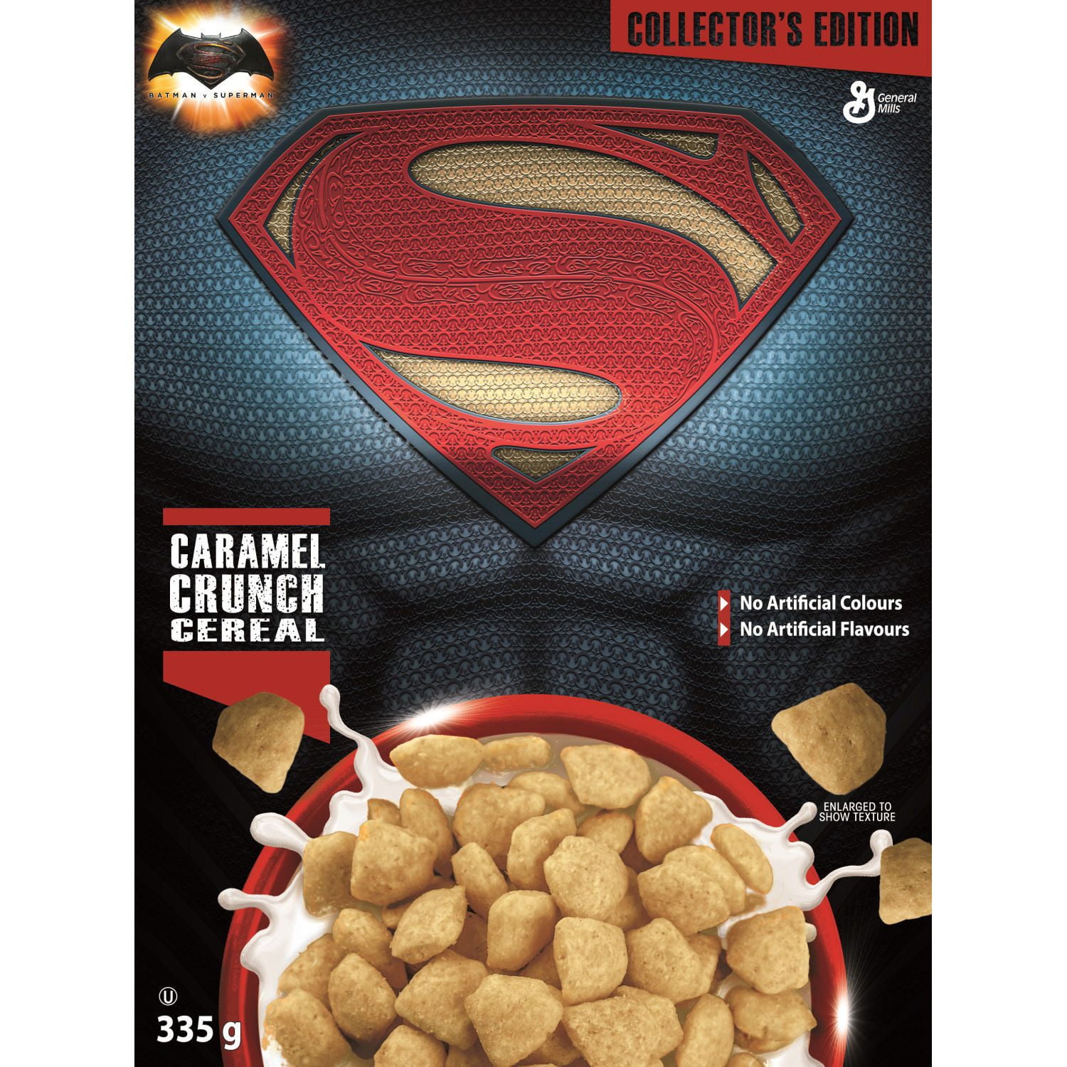 General Mills Superman Caramel Crunch Cereal Walmart