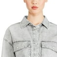 thumbnail image 4 of George Women's Denim Shacket, 4 of 6