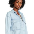 thumbnail image 2 of George Women's Denim Shacket, 2 of 6