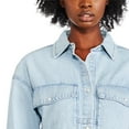 thumbnail image 4 of George Women's Denim Shacket, 4 of 6