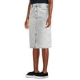 thumbnail image 2 of George Women's Denim Midi Skirt, 2 of 6