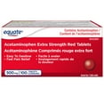thumbnail image 1 of Equate Acetaminophen Extra Strength Red Tablets, 1 of 4
