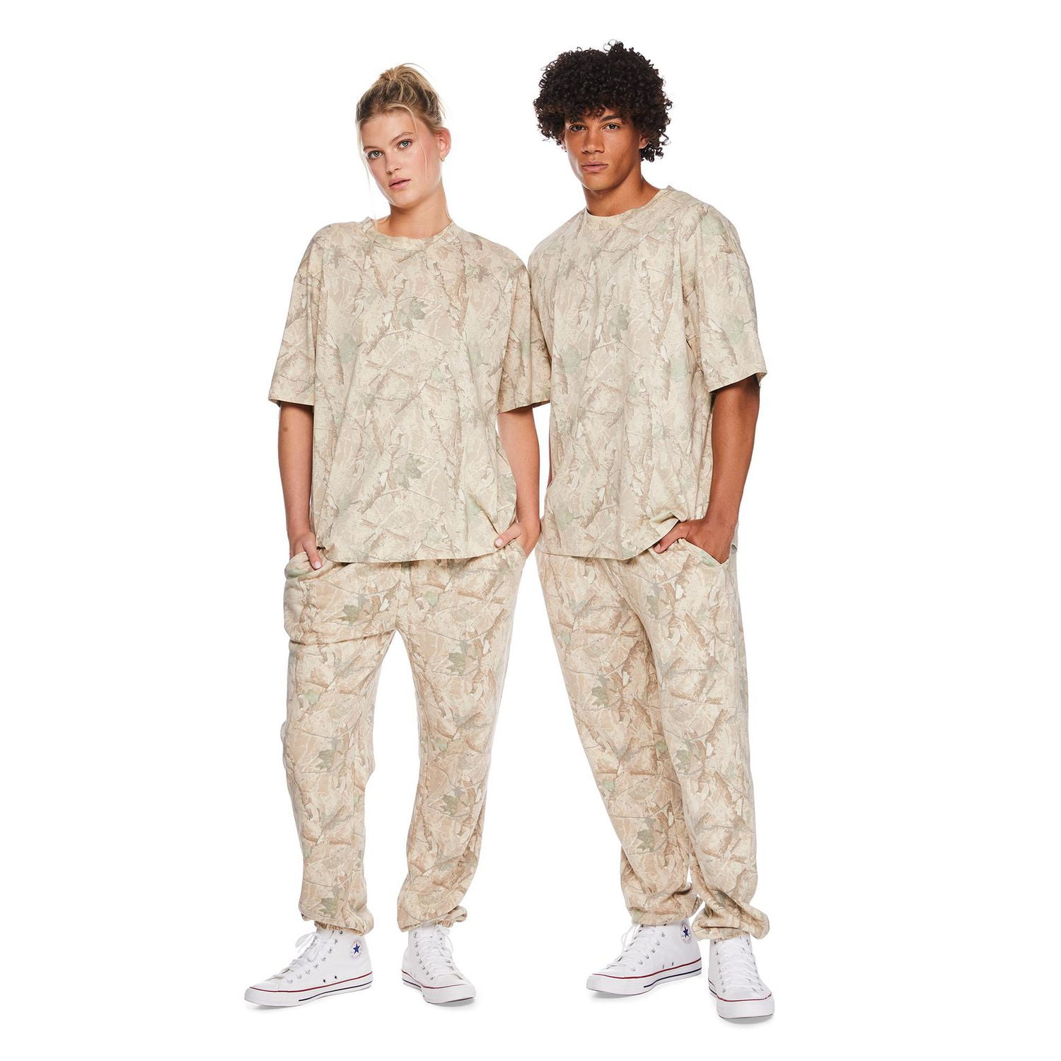 T-shirt surdimensionné à manches courtes en coton Sans genre No Boundaries