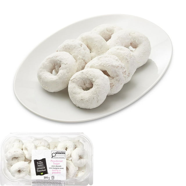 Your Fresh Market Powdered Sugar Mini Donuts