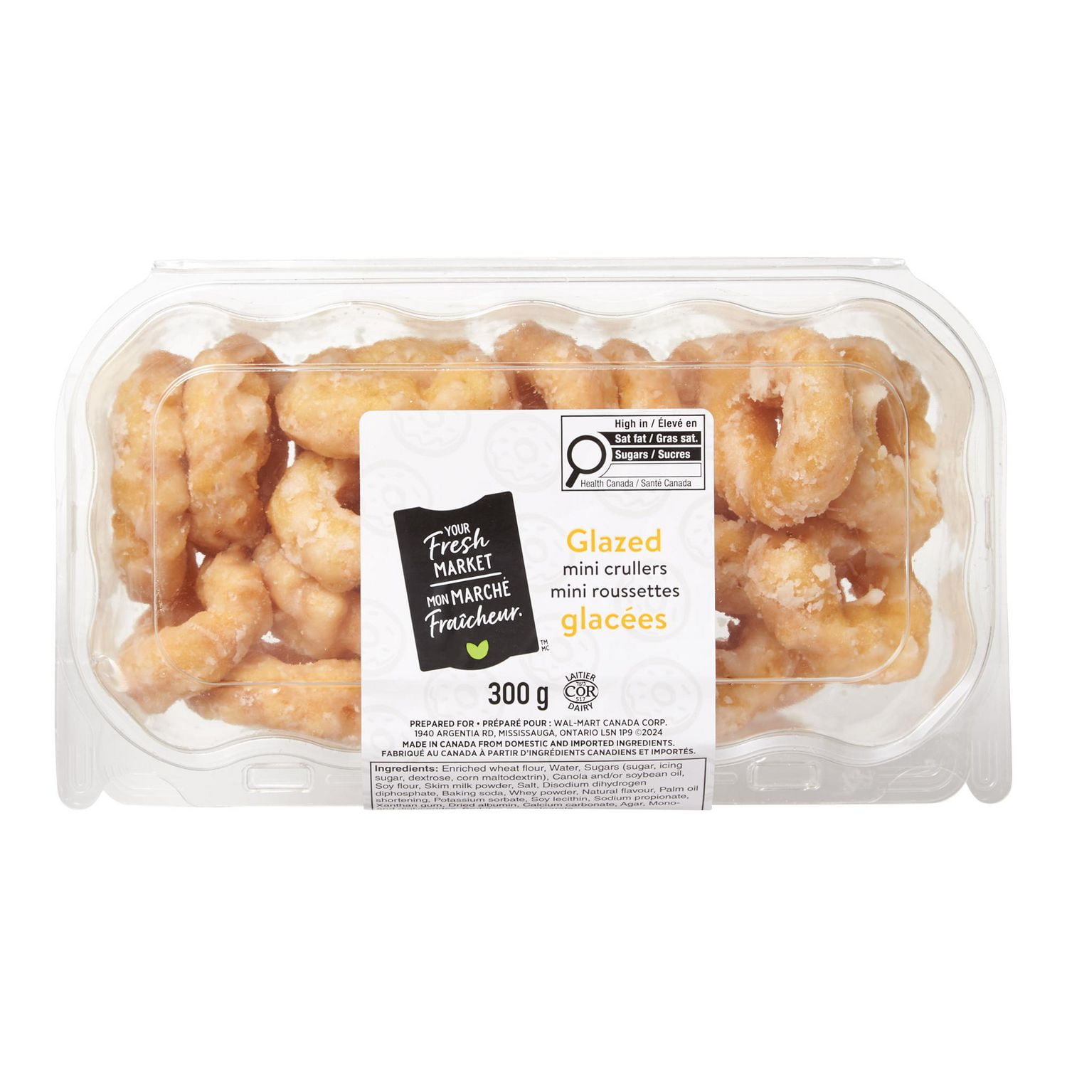 Your Fresh Market Glazed Mini Crullers, 300 g