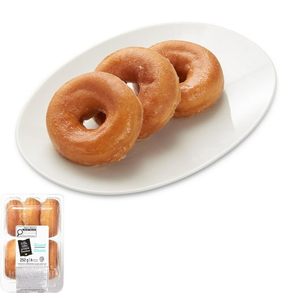 Your Fresh Market Glazed Donuts, 6 donuts, 252 g total