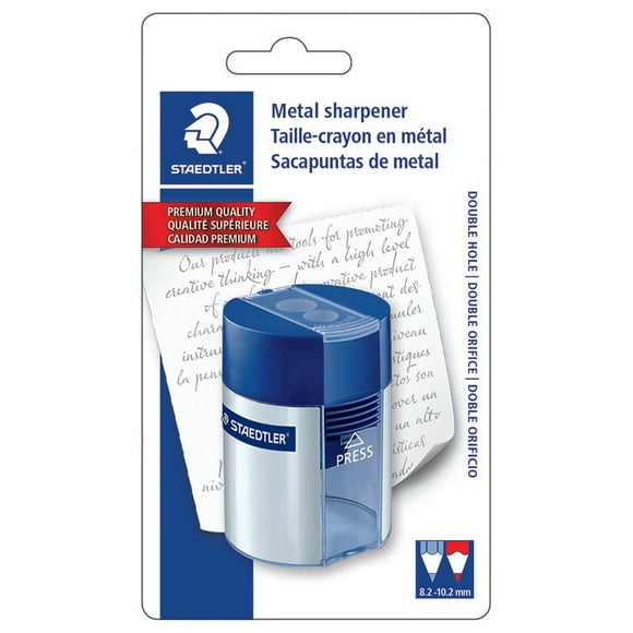 Staedtler metal double hole sharpener, 1 Double hole metal sharpener