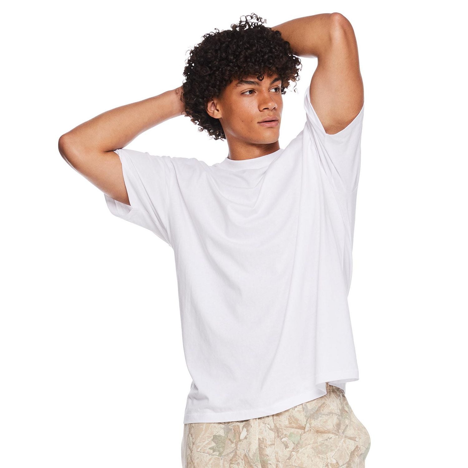 No Boundaries All Gender Cotton Short Sleeve Oversize Tee