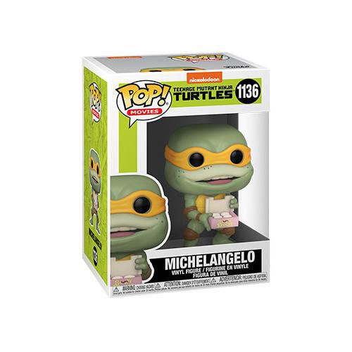 Funko POP Movies: Teenage Mutant Ninja Turtles 2- Michelangelo Figurine En Vinyle
