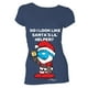 The Smurfs T-shirt col V pour dames – image 1 sur 1