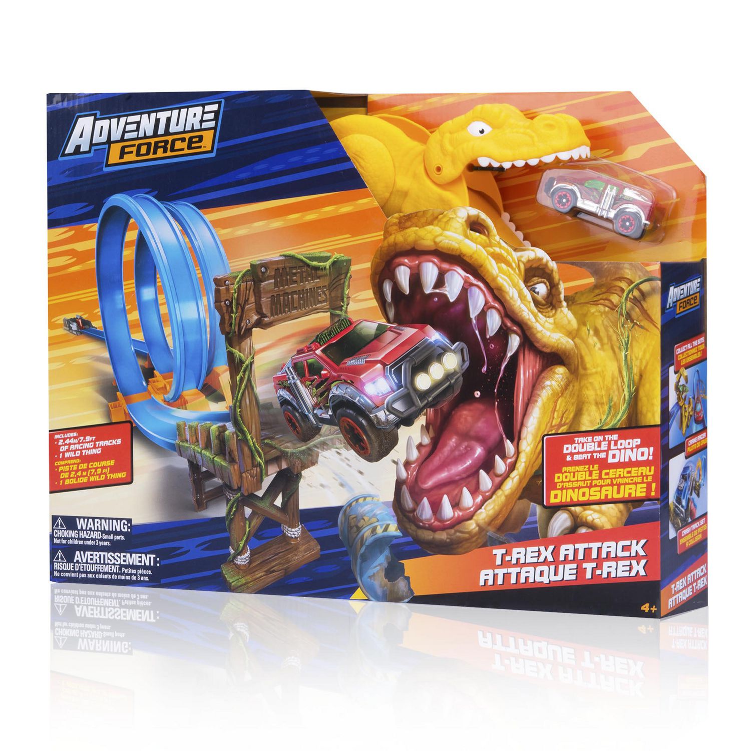 adventure force dinosaur attack playset