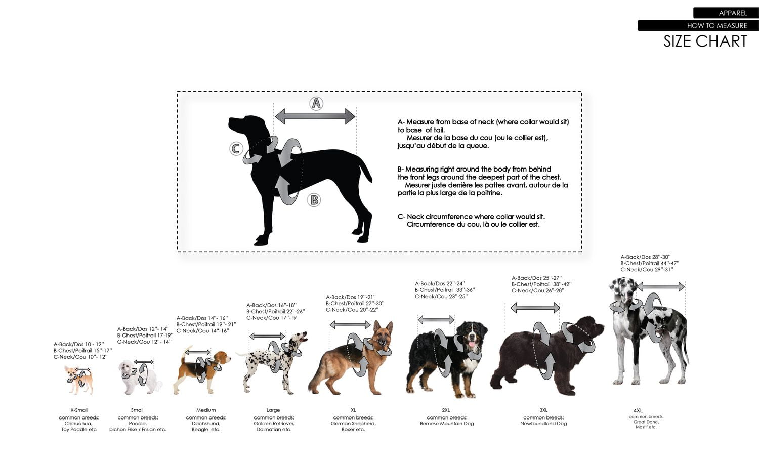 Tricot pour chiens PMP